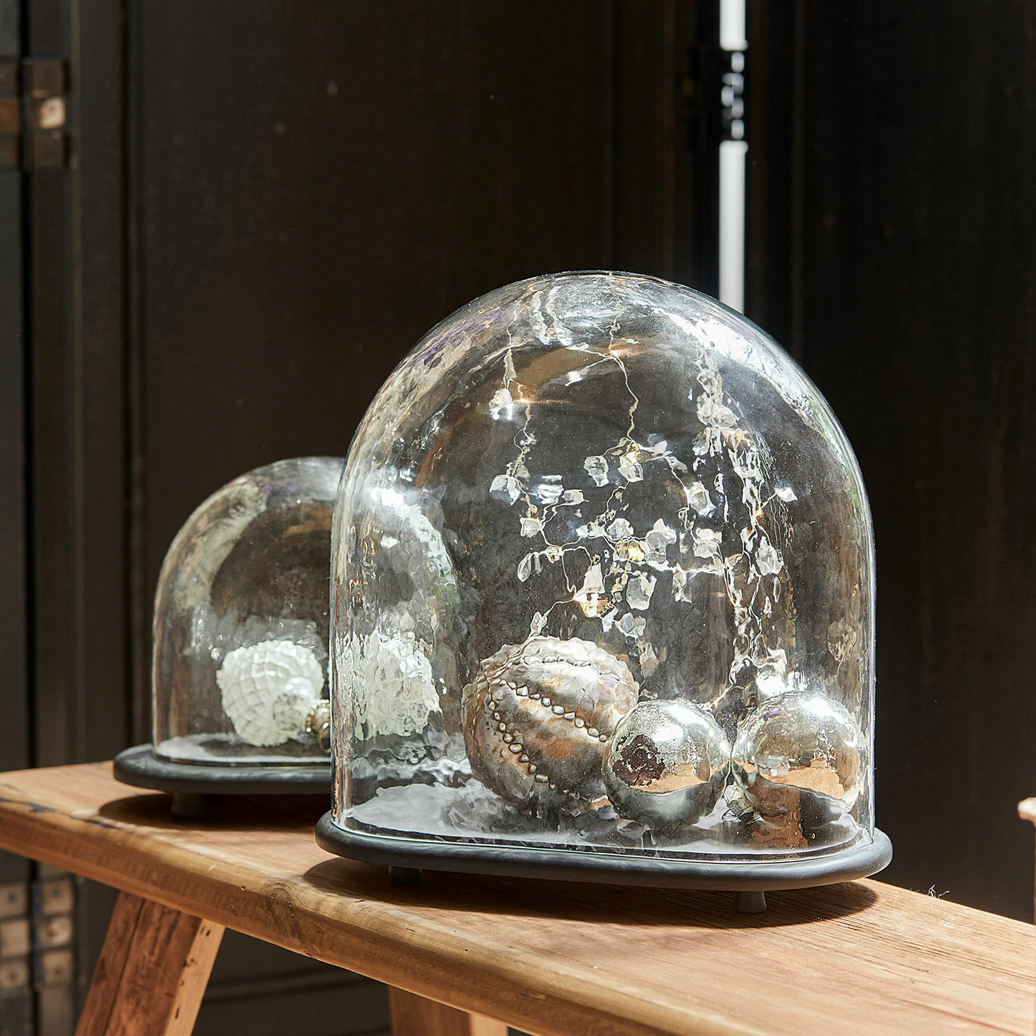 Juego de 2 tarros de cristal Ervauville