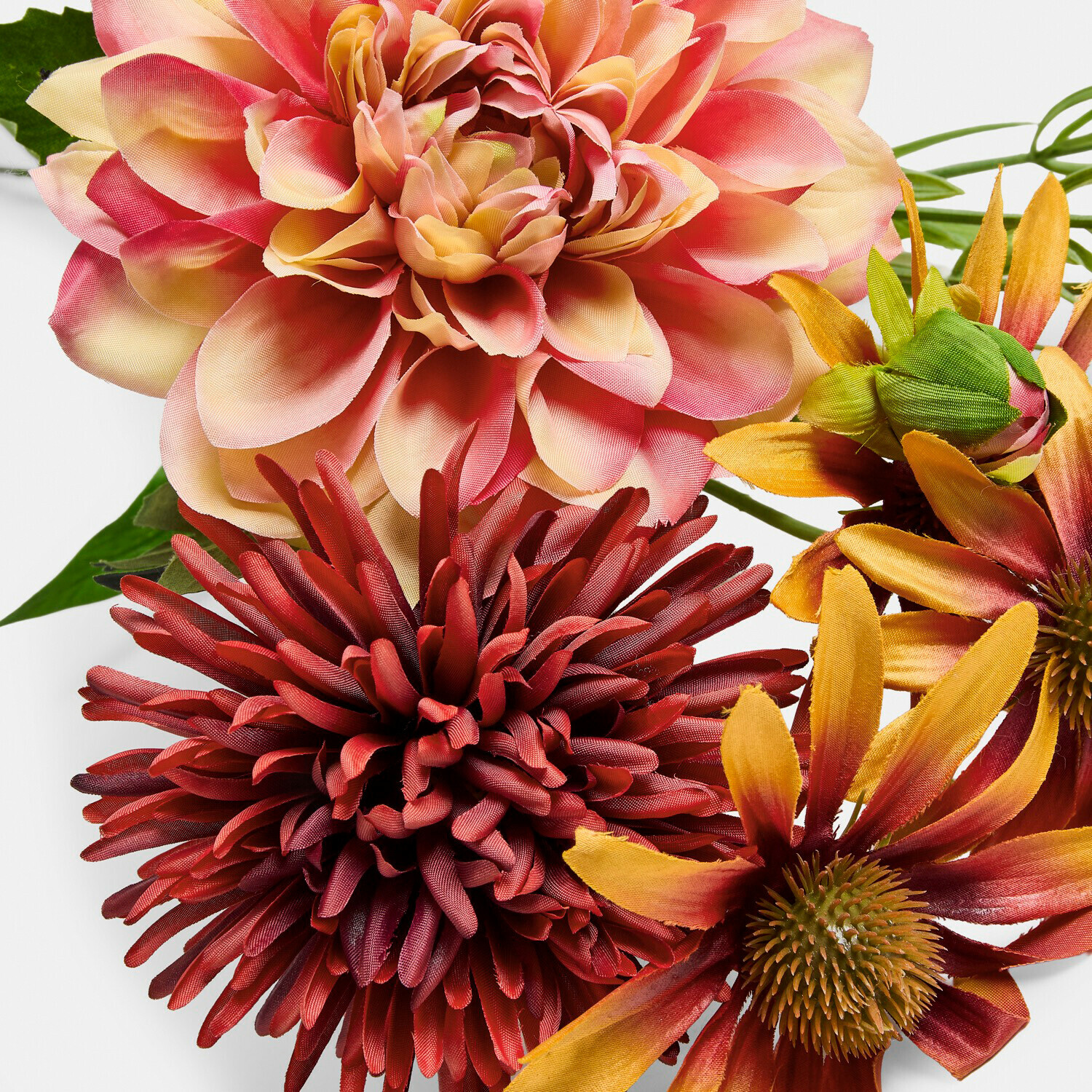 Set de 4 flores decorativas Zévrine