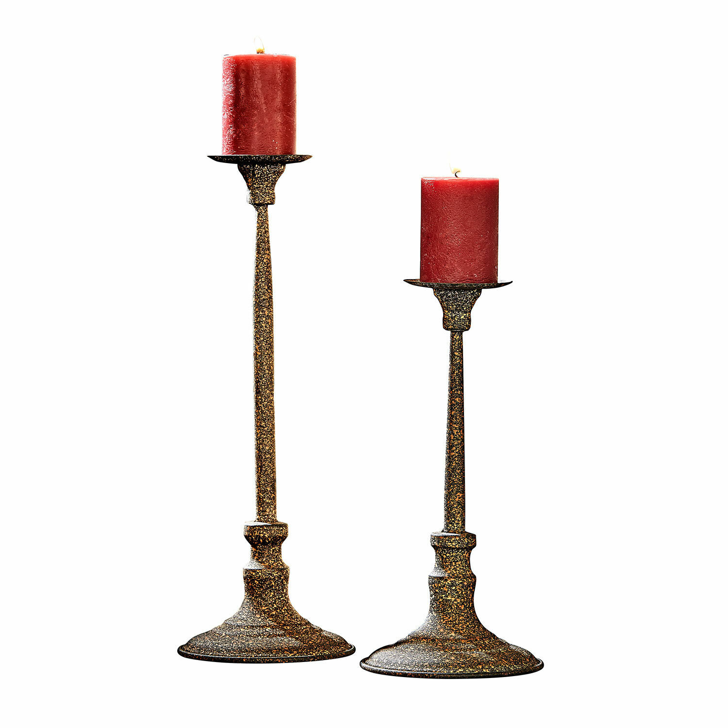 Set de 2 candeleros Avarin