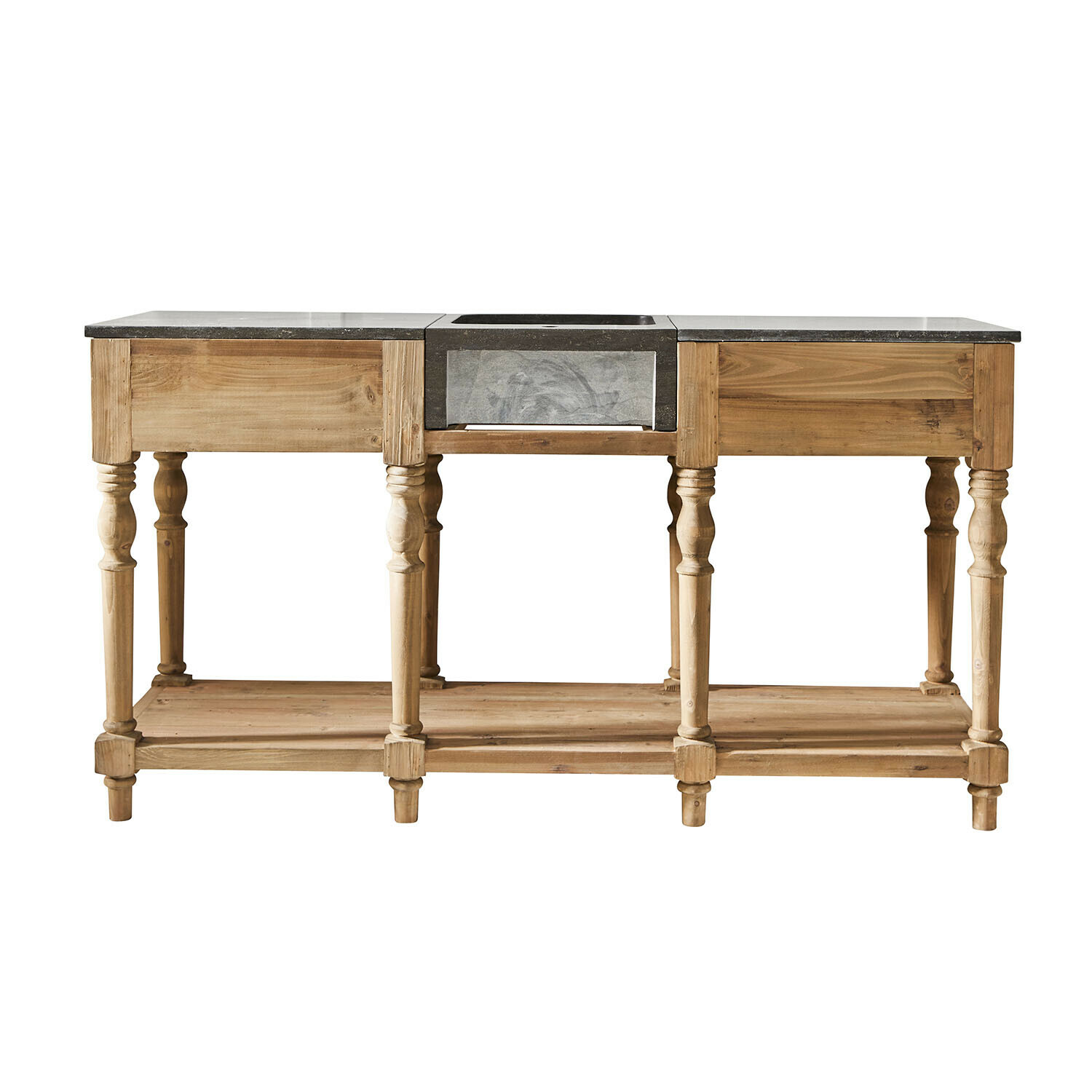 Mueble de cocina con fregadero Bergenfield