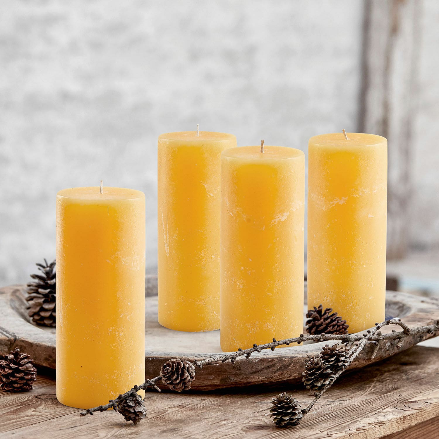 Set de 4 velas Homel