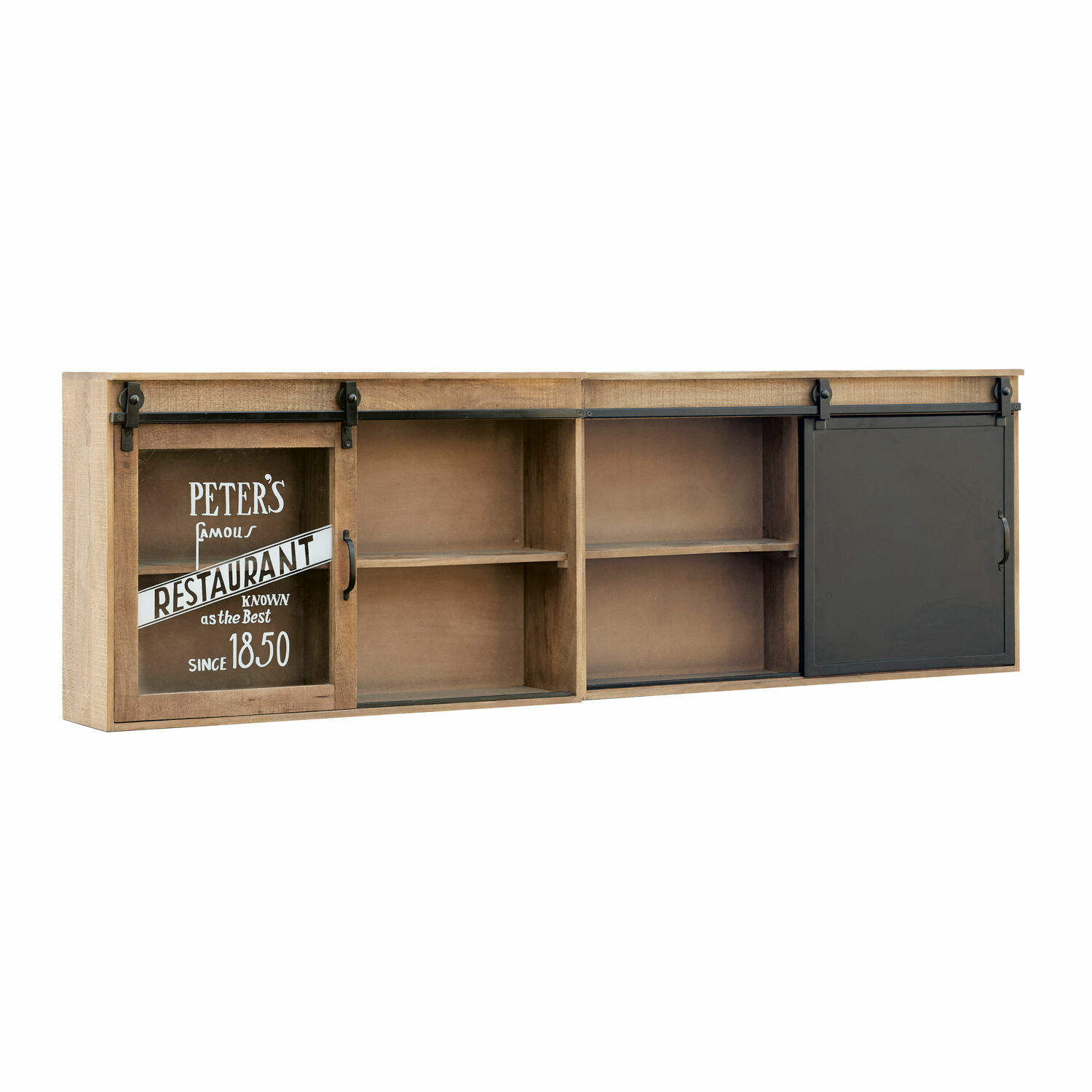 Set de 2 armarios de pared Oakland