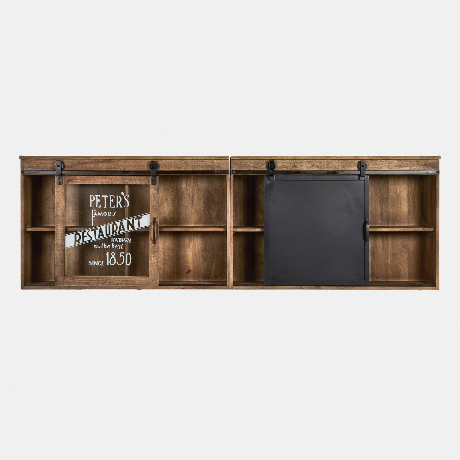 Set de 2 armarios de pared Oakland