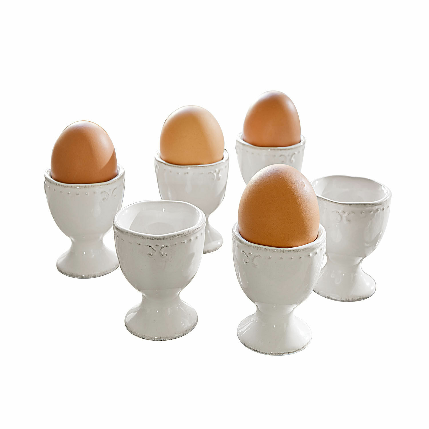 Set de 6 hueveras Fontienne