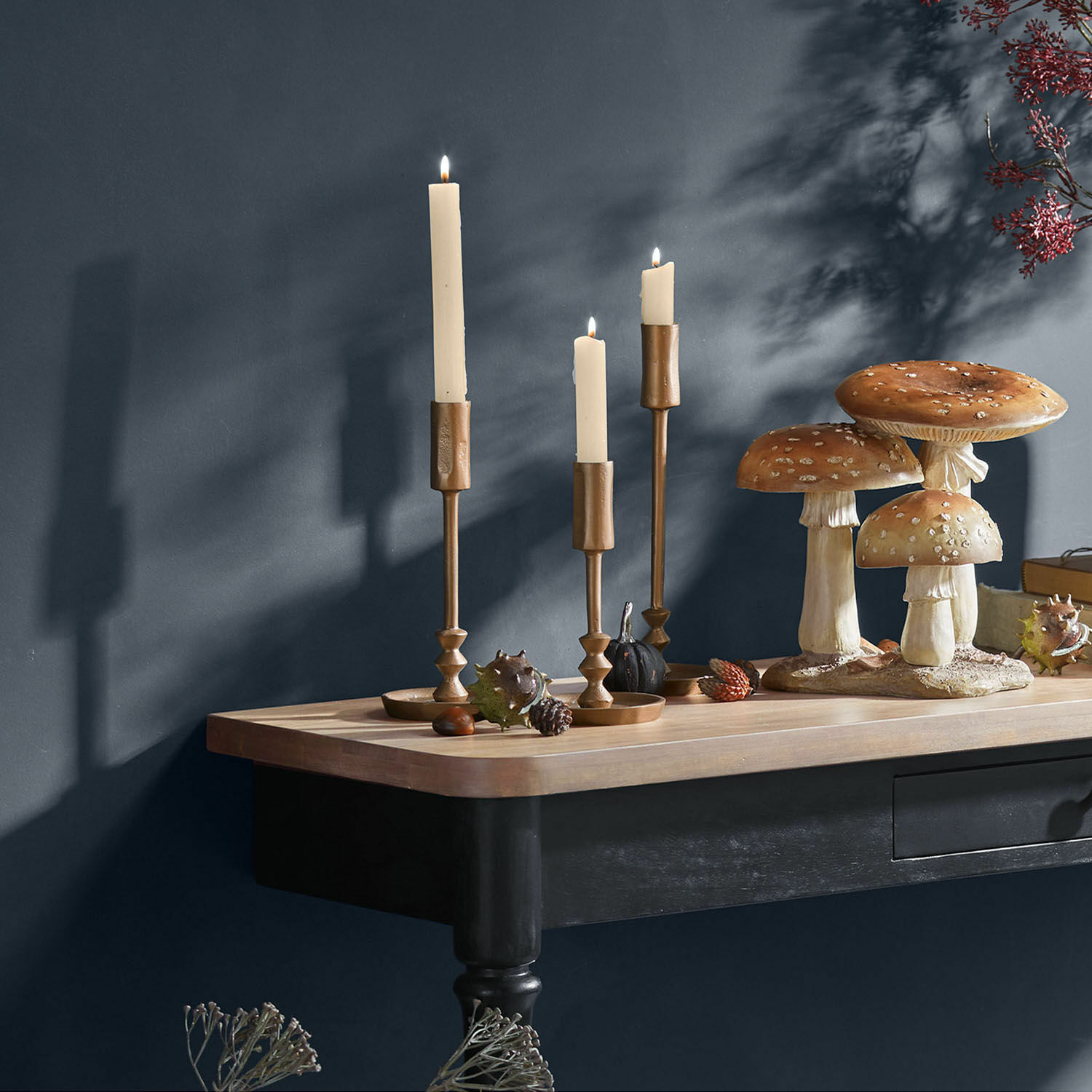 Set de 3 candeleros Rivandre