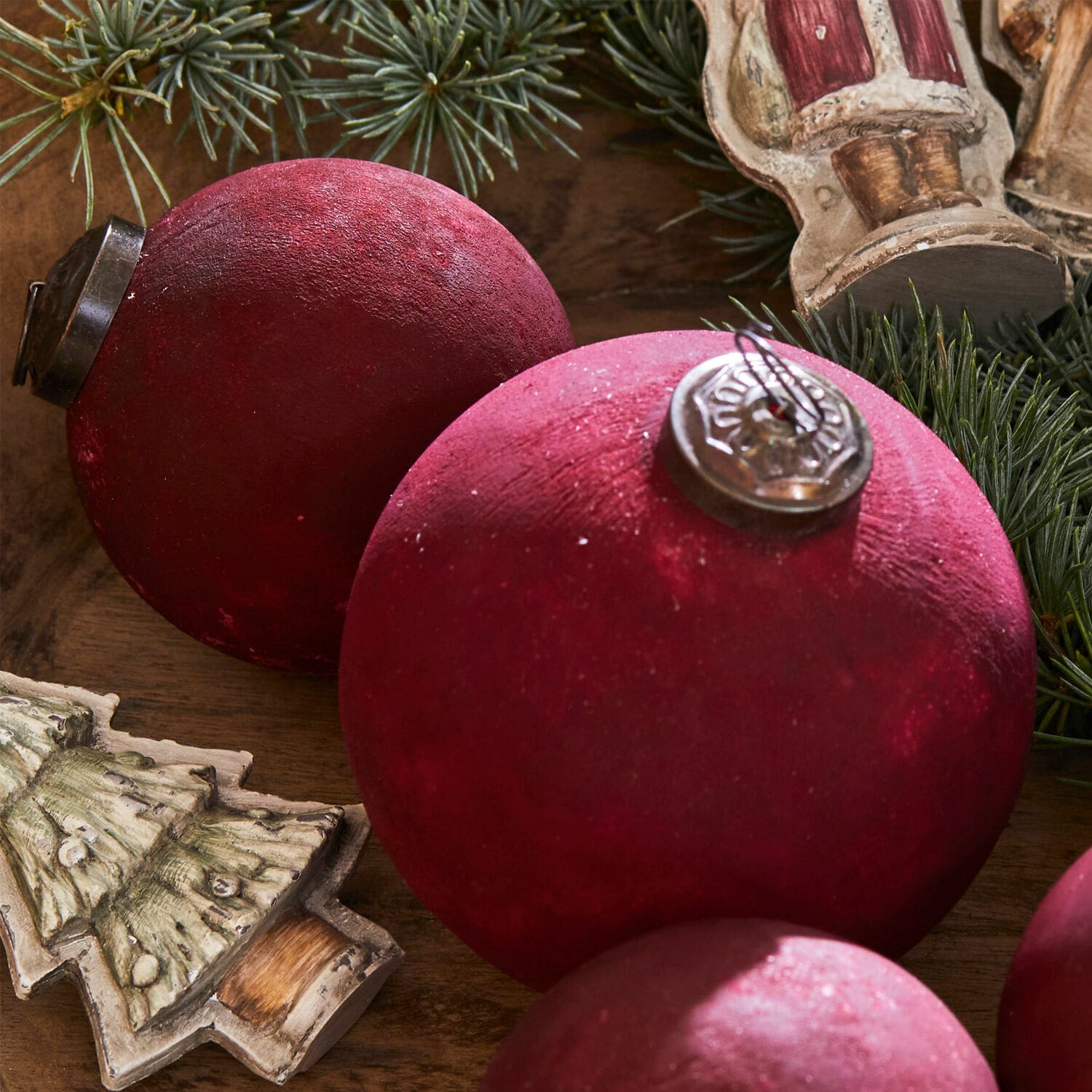 Set de 6 adornos navideños Matrah