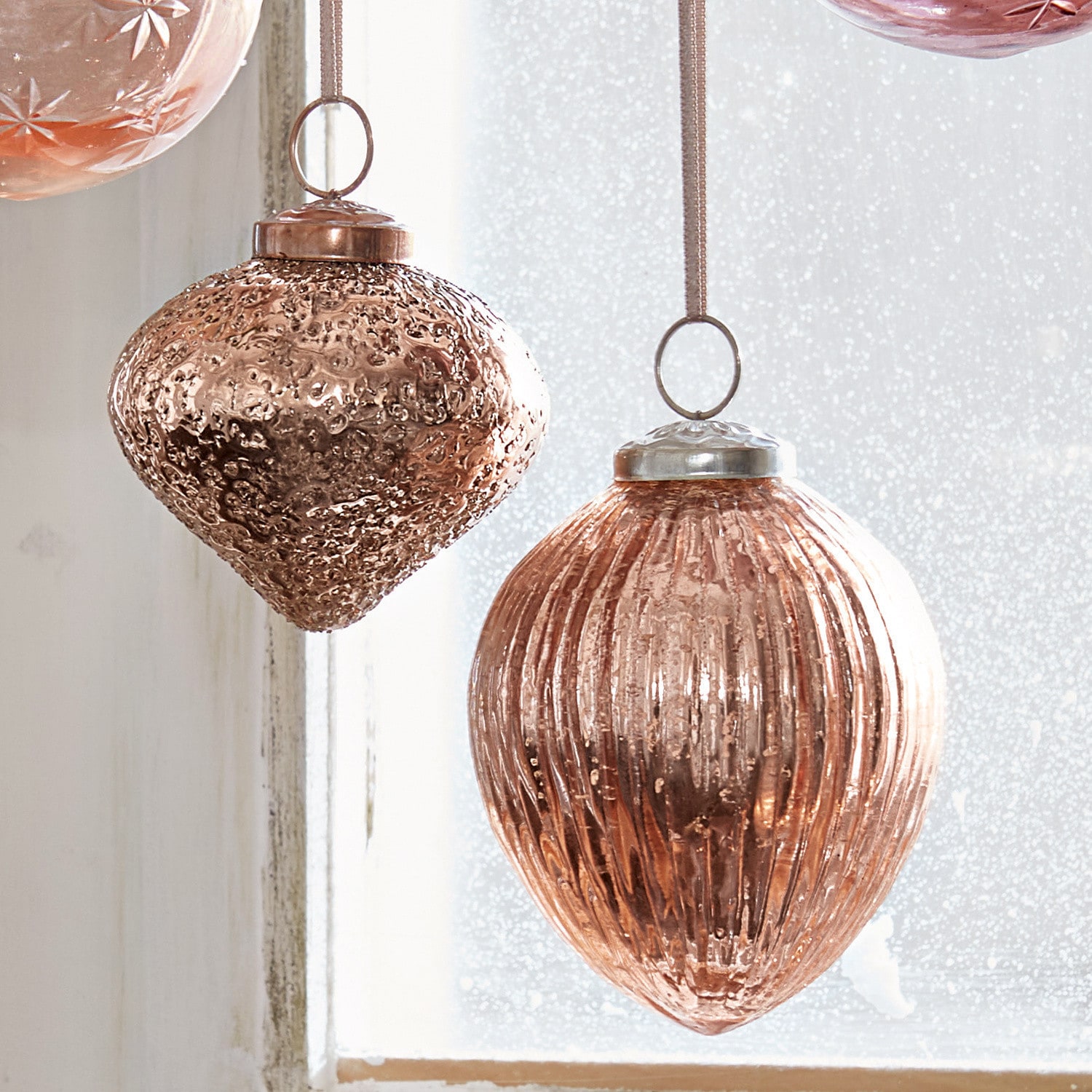 Set de 4 adornos navideños Katie