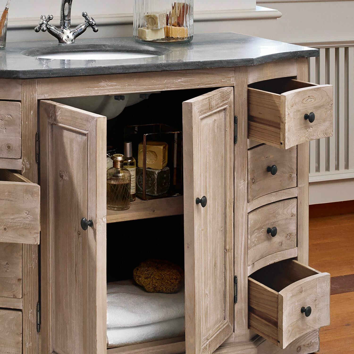 Mueble de baño con lavabo Manaurie