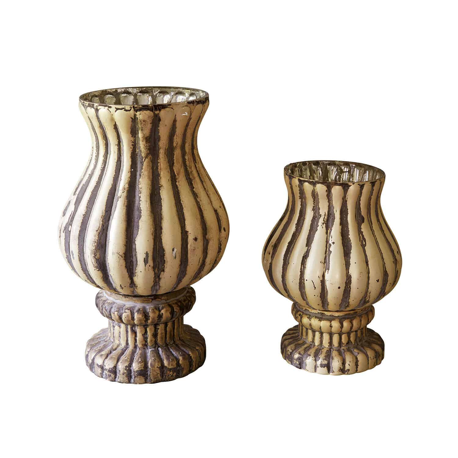 Set de 2 portavelas Lunagh
