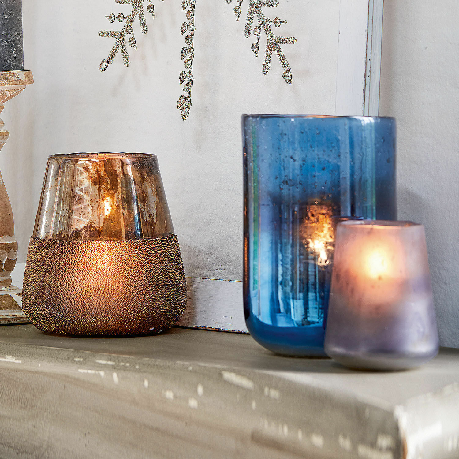 Set de 6 portavelas Paro